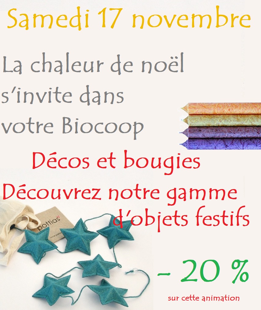 Animation décorations de noël et bougies Animation décorations de noël et bougies