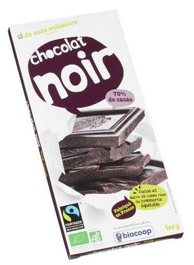 Chocolat noir 70% 100g Chocolat noir 70% 100g