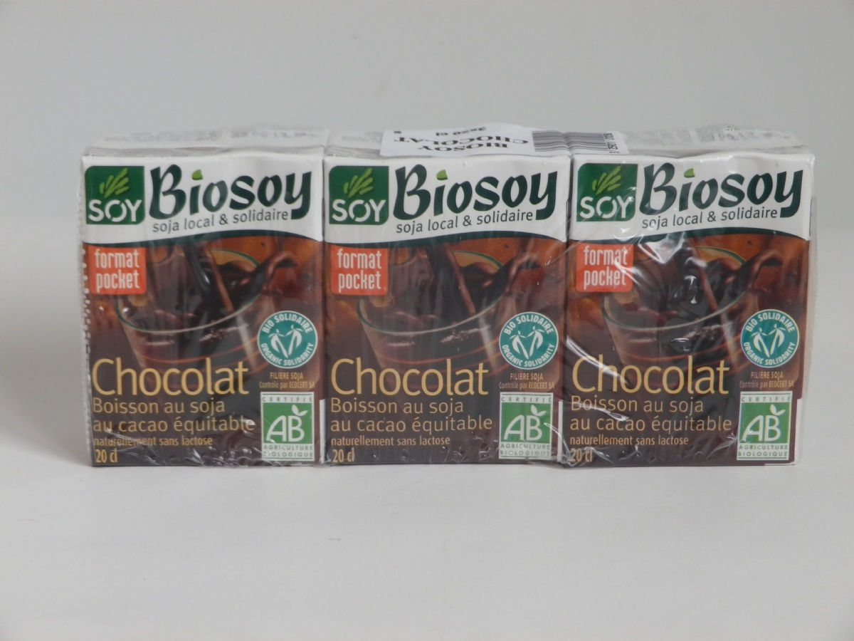 Biosoy chocolat 3x20cl
