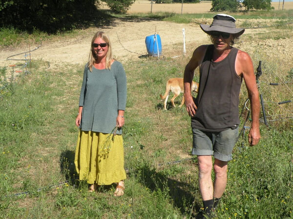 Sandra Gudowski et François Jeannin